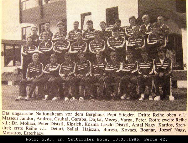 Ungarische Nationalmannschaft